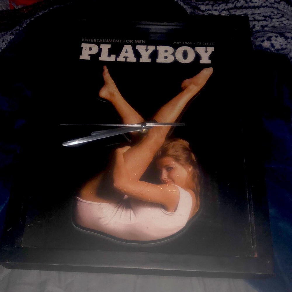 Original Playboy Shadow box clock